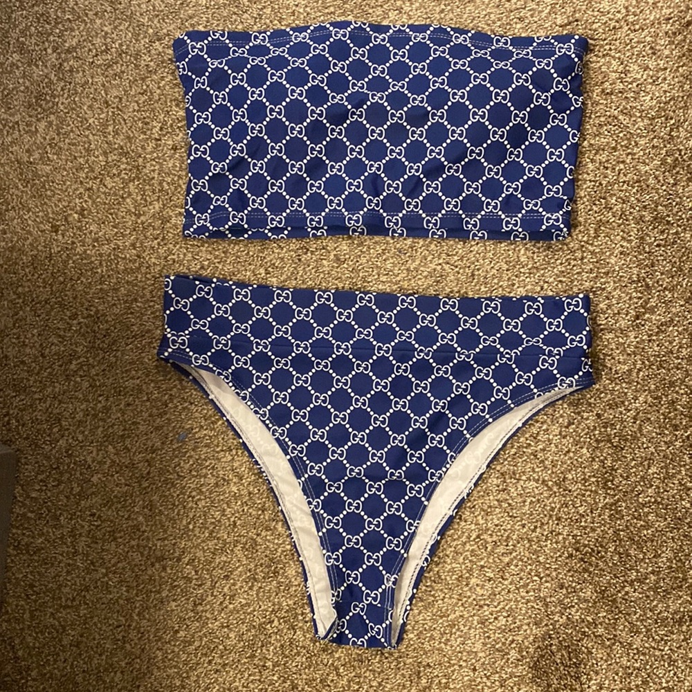 Gucci swimsuit.